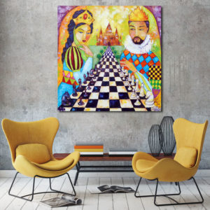 obrazy ręcznie malowane