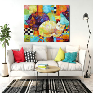 obrazy ręcznie malowane na płótnie