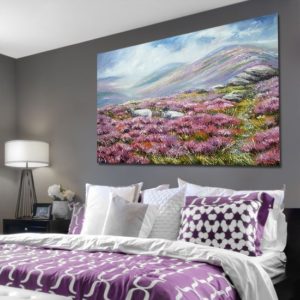 Obrazy ręcznie malowane do sypialni