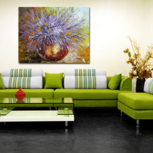 lawenda obrazy olejne