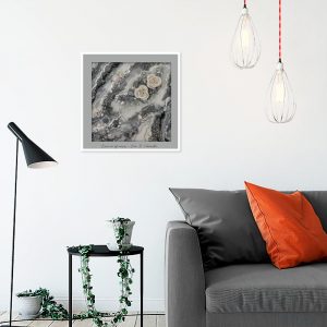 Trójwymiarowy obraz malowany żywicą z różami 10