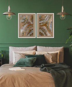 Plakat podwójny z kamyczkami