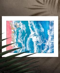 Plakat - Piaszczysta plaża i morze