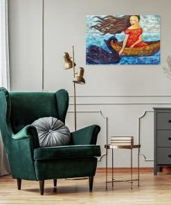 Kopia obrazu - czarny łabędź