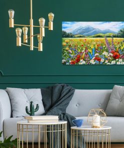 Kopia obrazu z kwiatami