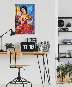 Kopia obrazu ze skrzypaczką