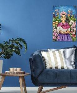 Obraz z malarką - Frida