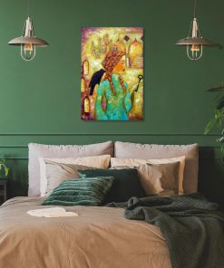 Obraz z pałacem do upiększenia sypialni