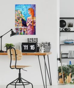 Obraz z widokiem na Mykonos