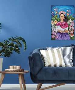 Reprodukcja obrazu z Fridą do upiększenia salonu