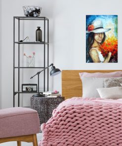 Kopia obrazu dziewczyna z kwiatami