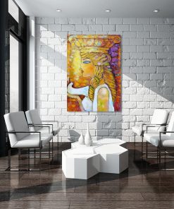 Obraz z motywem kobiecej postaci do poczekalni