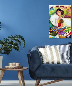 Obraz z motywem koni