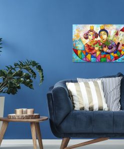 Reprodukcja obrazu z królem