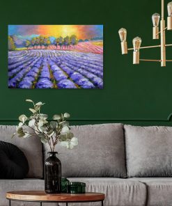 Obraz - widok na Prowansję do upiększenia sypialni