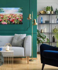 Obraz z czerwonymi makami