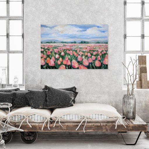 Obraz z kwiatami - tulipany