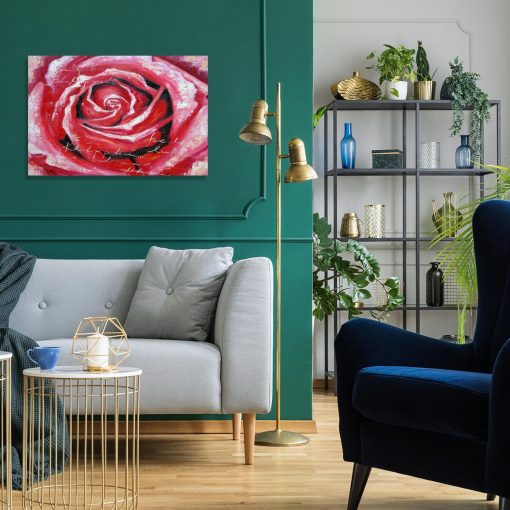 Obraz Anny Wach - róża do gabinetu