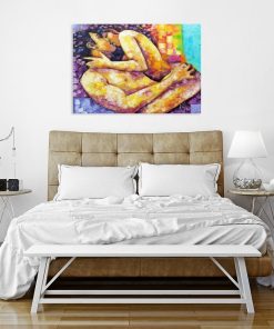 Reprodukcja obrazu z erotyzmem kochanków